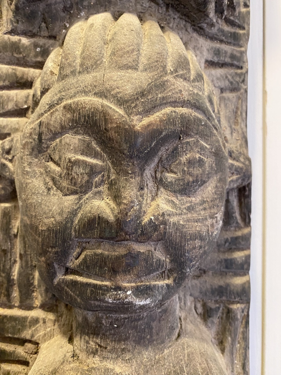 Antique Dogon Hut Door Frame-photo-6
