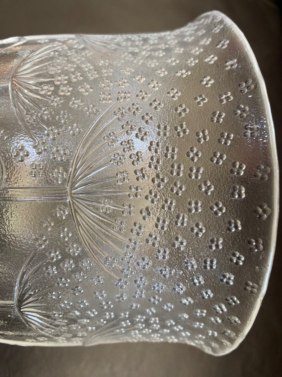 Raining Blossom Crystal Glass Vase By Rosenthal Studio Line-photo-2