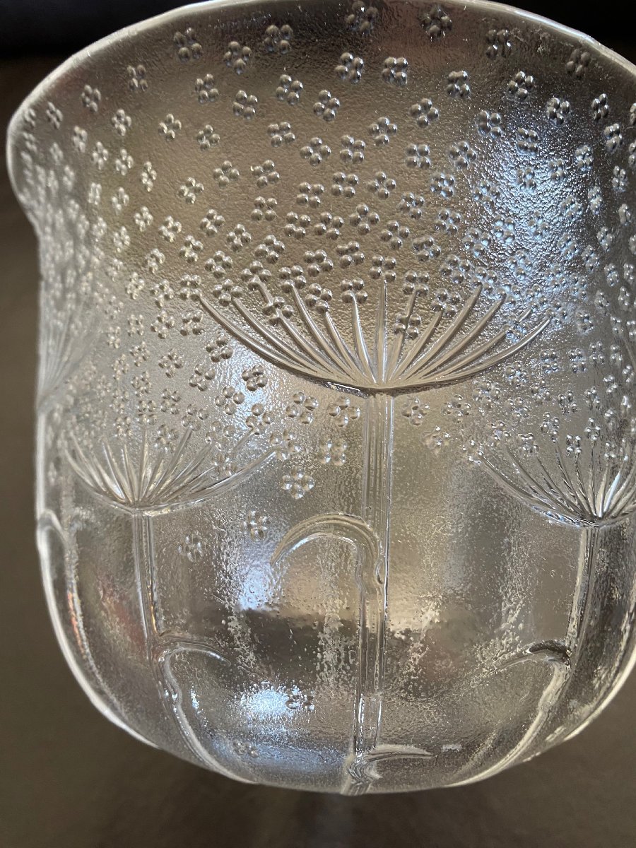 Raining Blossom Crystal Glass Vase By Rosenthal Studio Line-photo-3