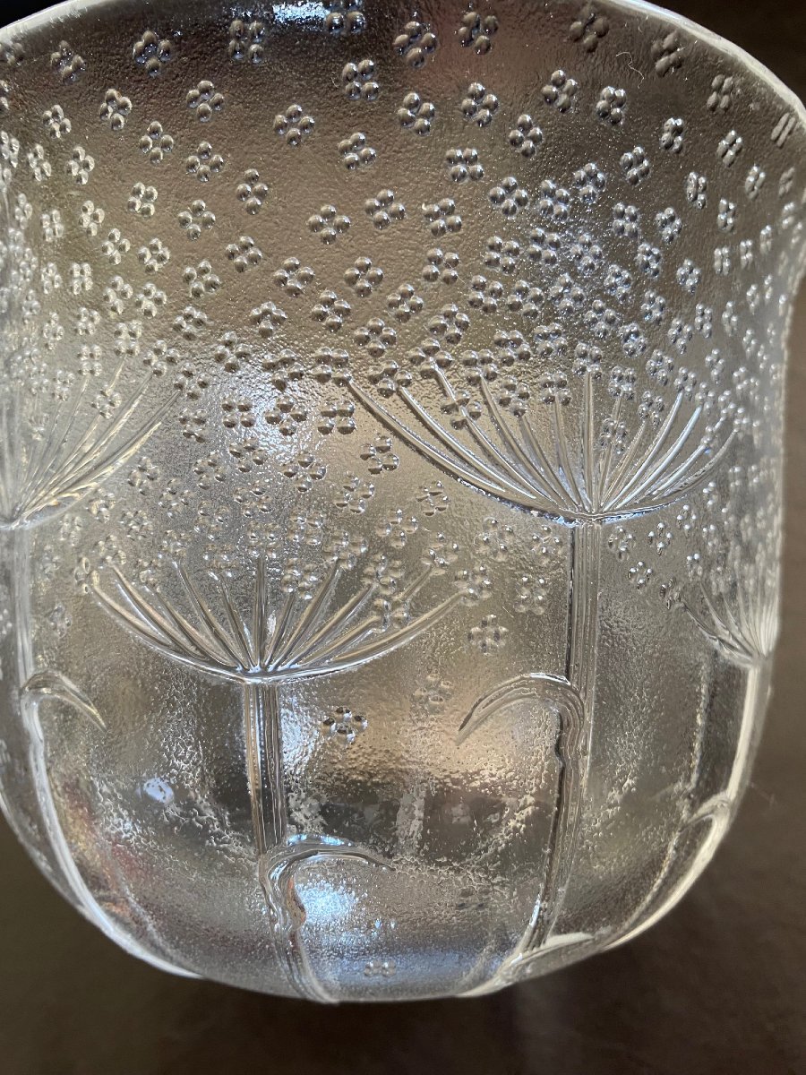 Raining Blossom Crystal Glass Vase By Rosenthal Studio Line-photo-8