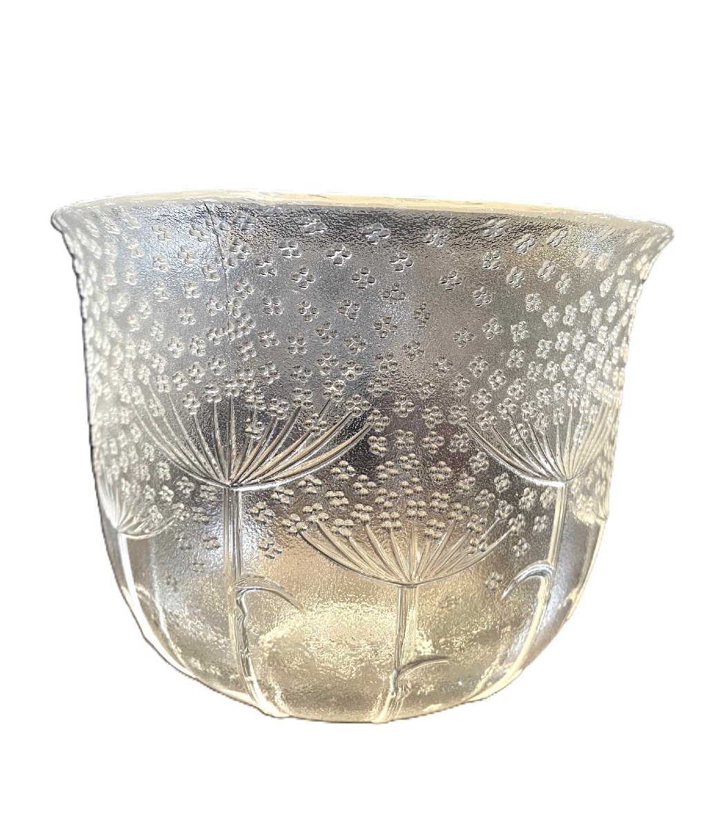 Raining Blossom Crystal Glass Vase By Rosenthal Studio Line