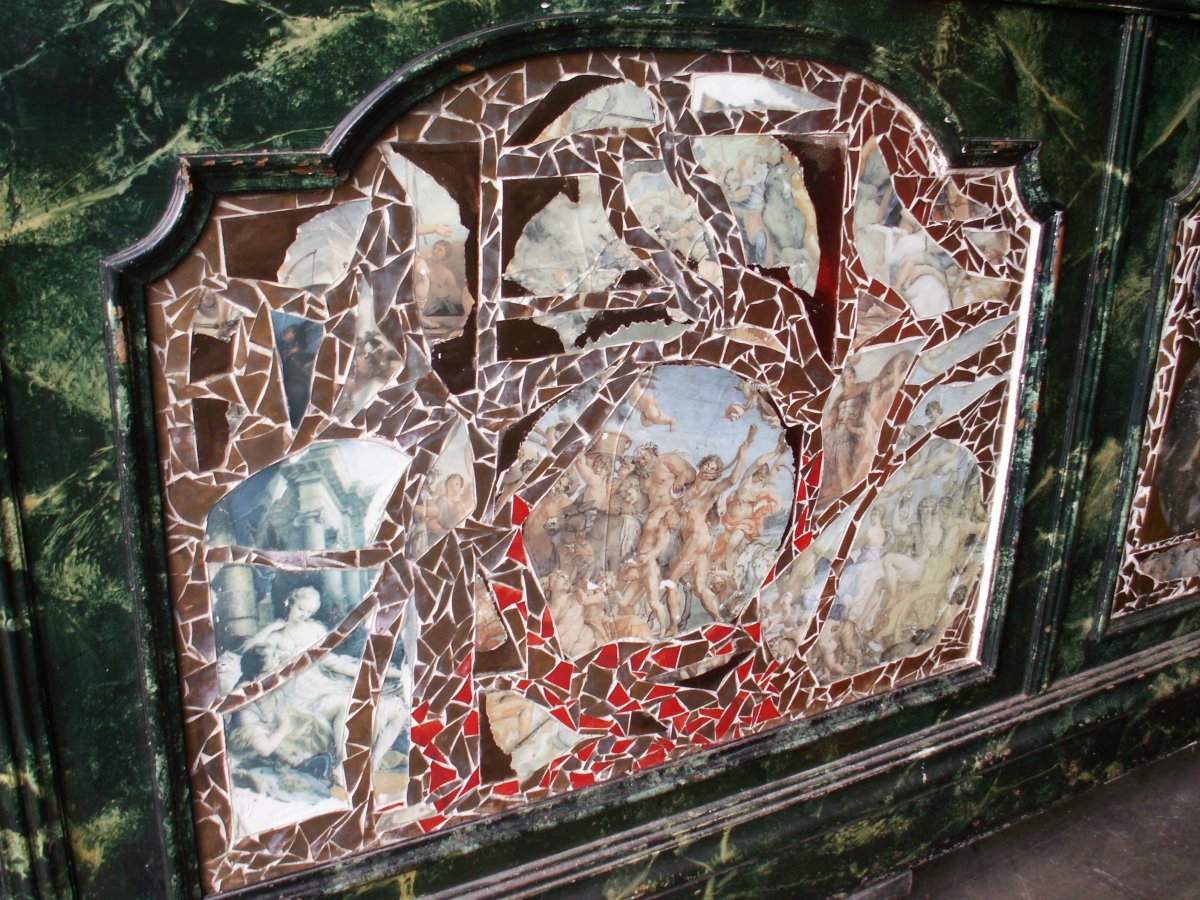 Former Inn Bar Decorated By Ceramic Artist Alain Girel (1945–2001)-photo-1