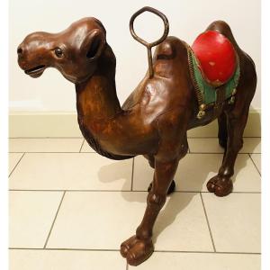 Antique Wooden Camel, Carousel Figure, 1900/1910 