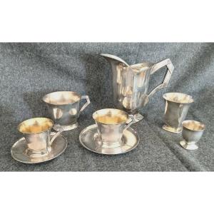 Art Deco Dinner Service, 1935, Designed By Louis Sue And André Mare For Cristofle/gallia