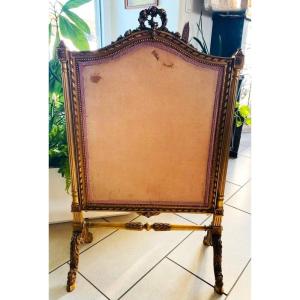 Superb Antique Louis XVI Style Fireplace Screen