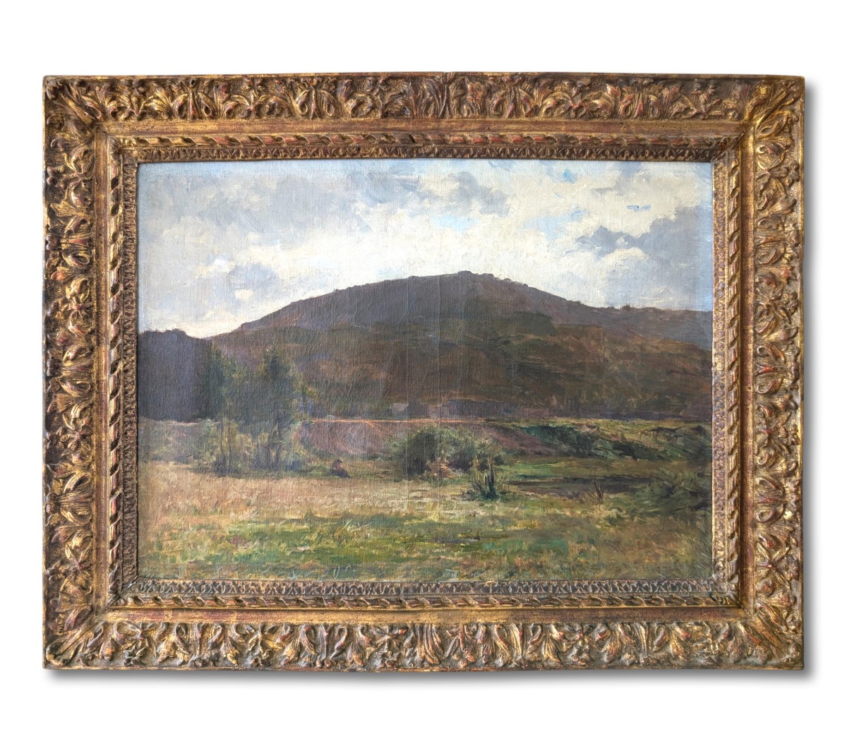 Jules Ridet (1847–1918) - Landscaper, Signed, Original 19th Century Frame 