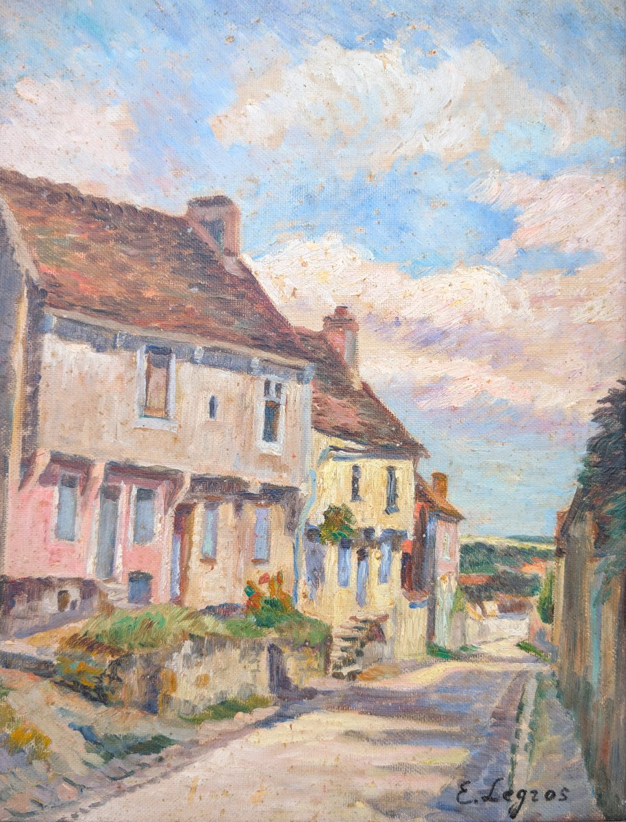 20th Century, Oil On Hardboard, Signed-photo-4
