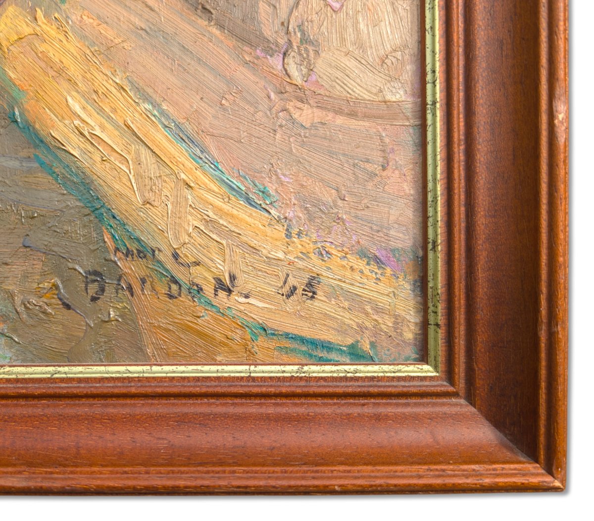 The Quays Of Paris - Oil On Panel, Signed Marc Bardon (19th–20th Century)-photo-4