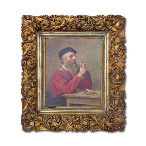 Painting, Oil Painting, Late 19th-century Portrait