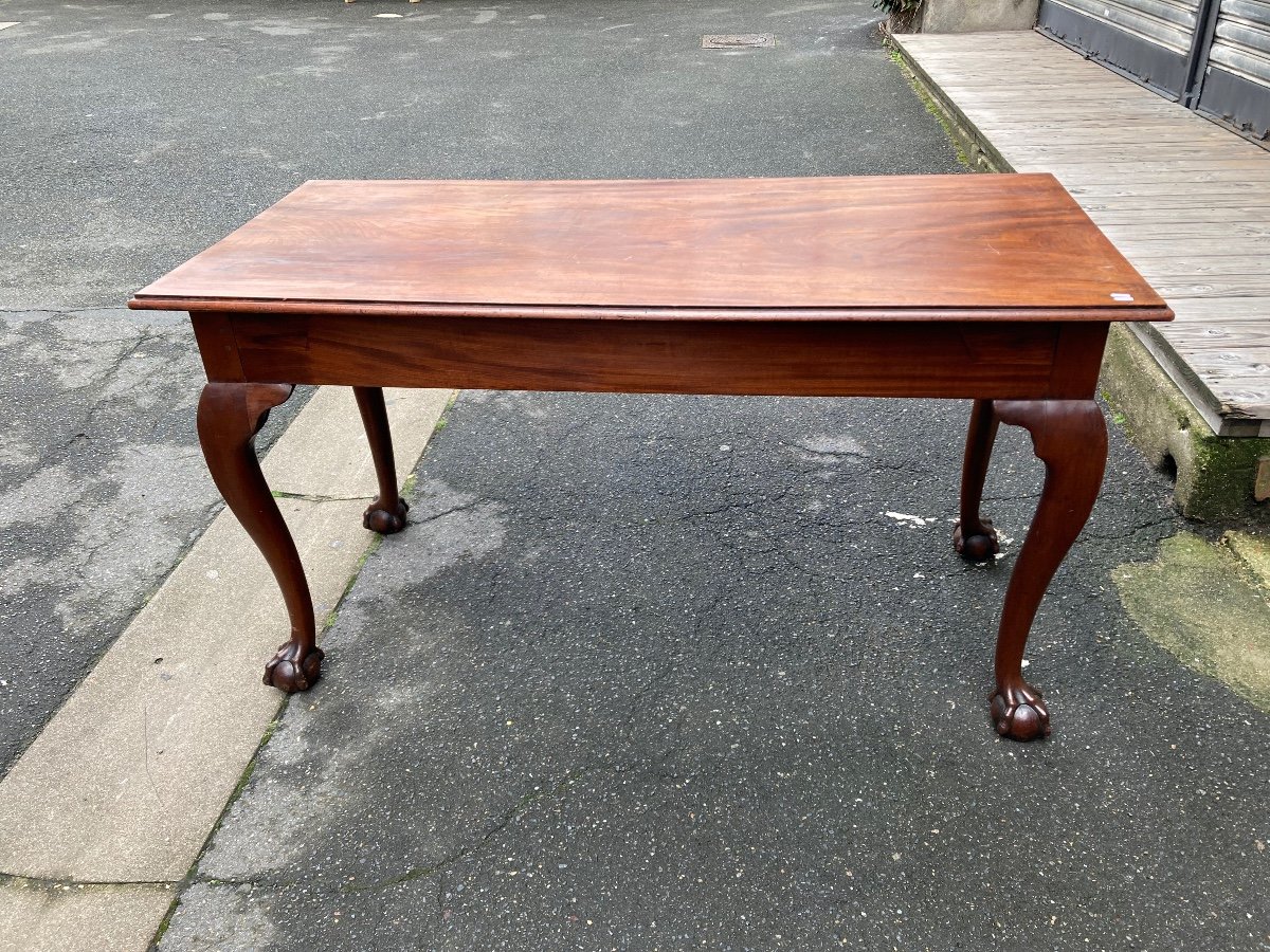 English Mahogany Console