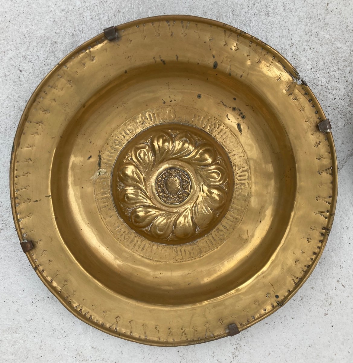 Offering Dish With The Coat Of Arms Of The Holy Germanic Empire