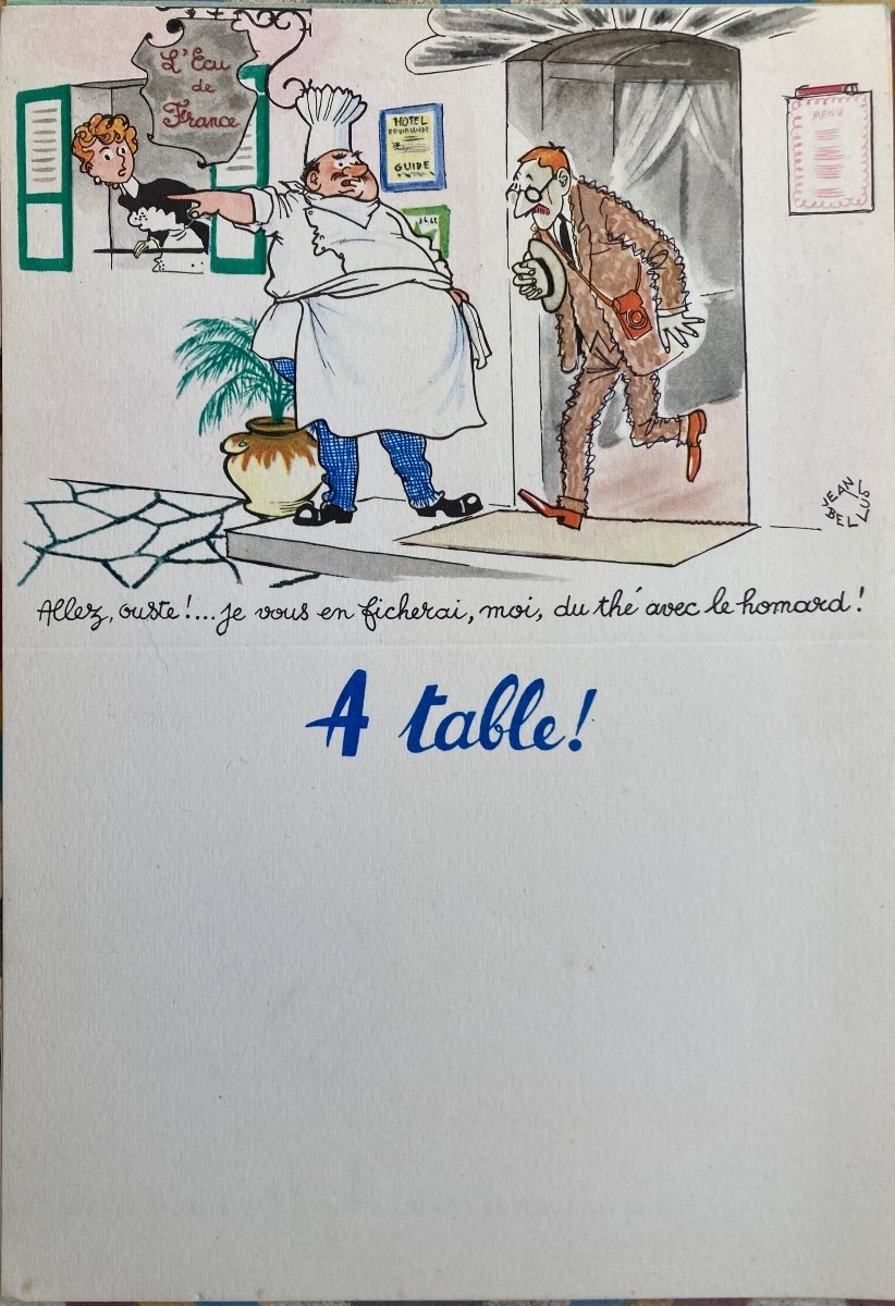 Serie De Menus Vierges Jean Bellus-photo-3