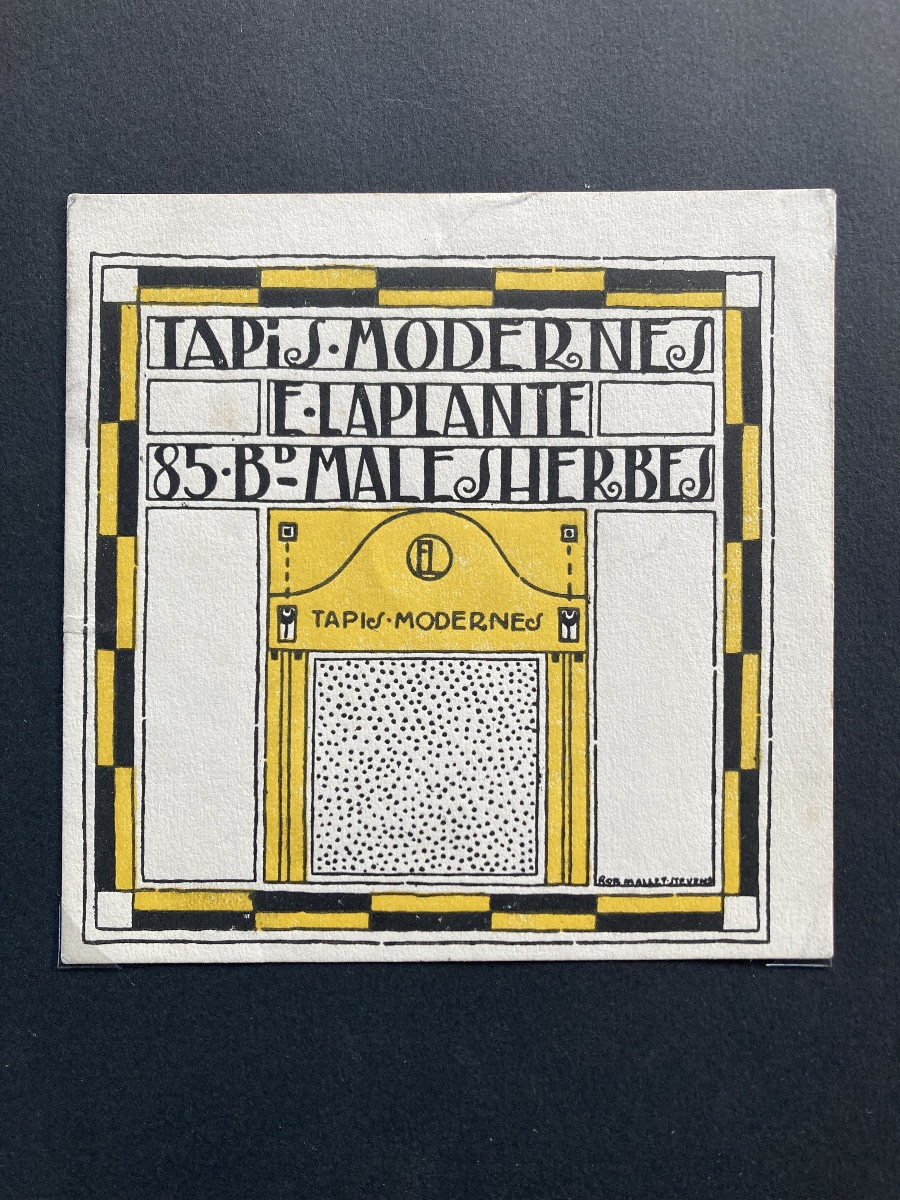 Mallet-stevens Business Card