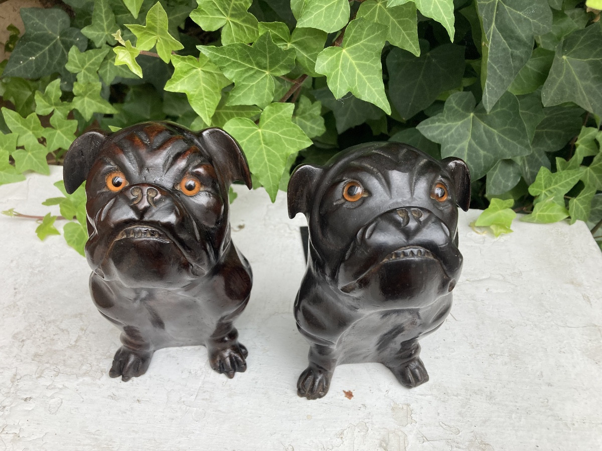 Couple de bulldog
