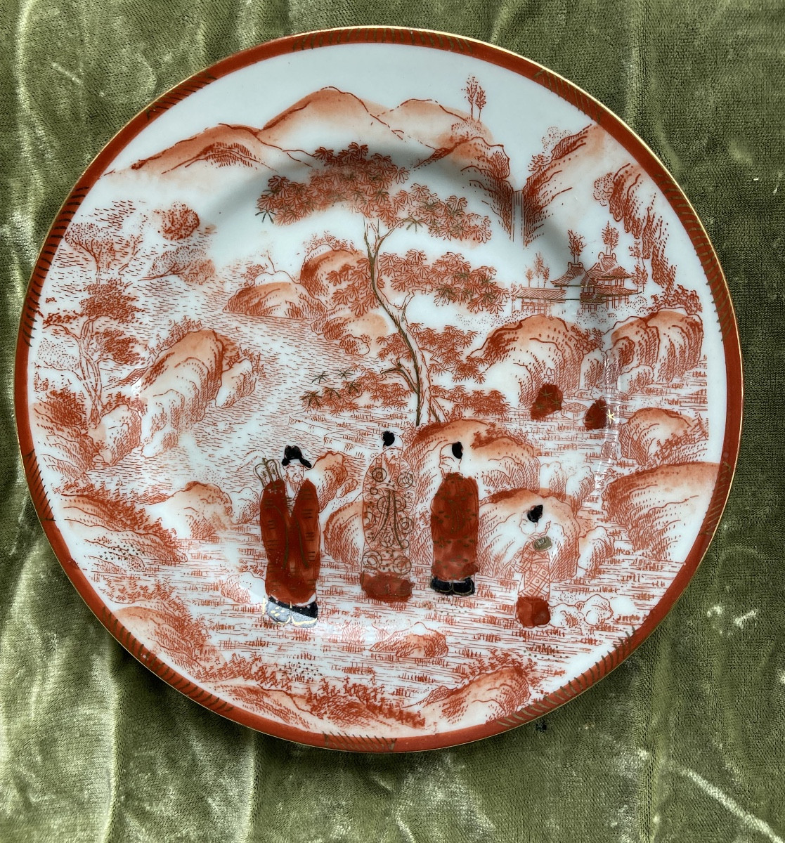 6 Dessert Plates With Chinese-style Decorations-photo-2