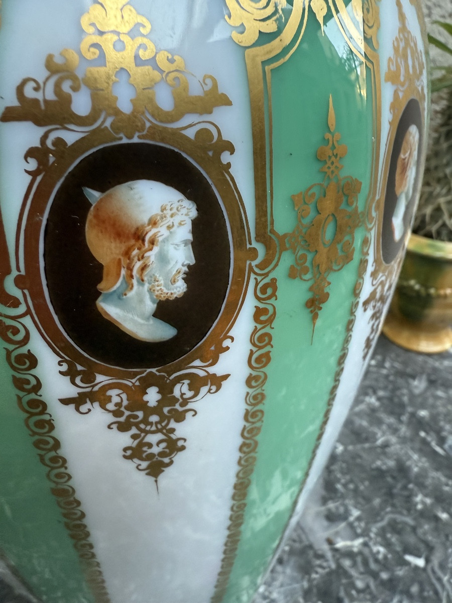 Charles X Opaline Vase -photo-1