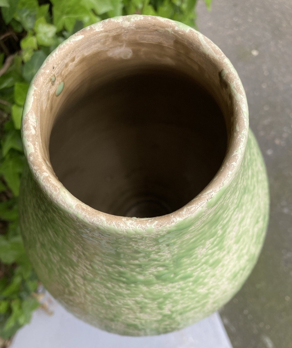 Celadon Vase Massier-photo-3