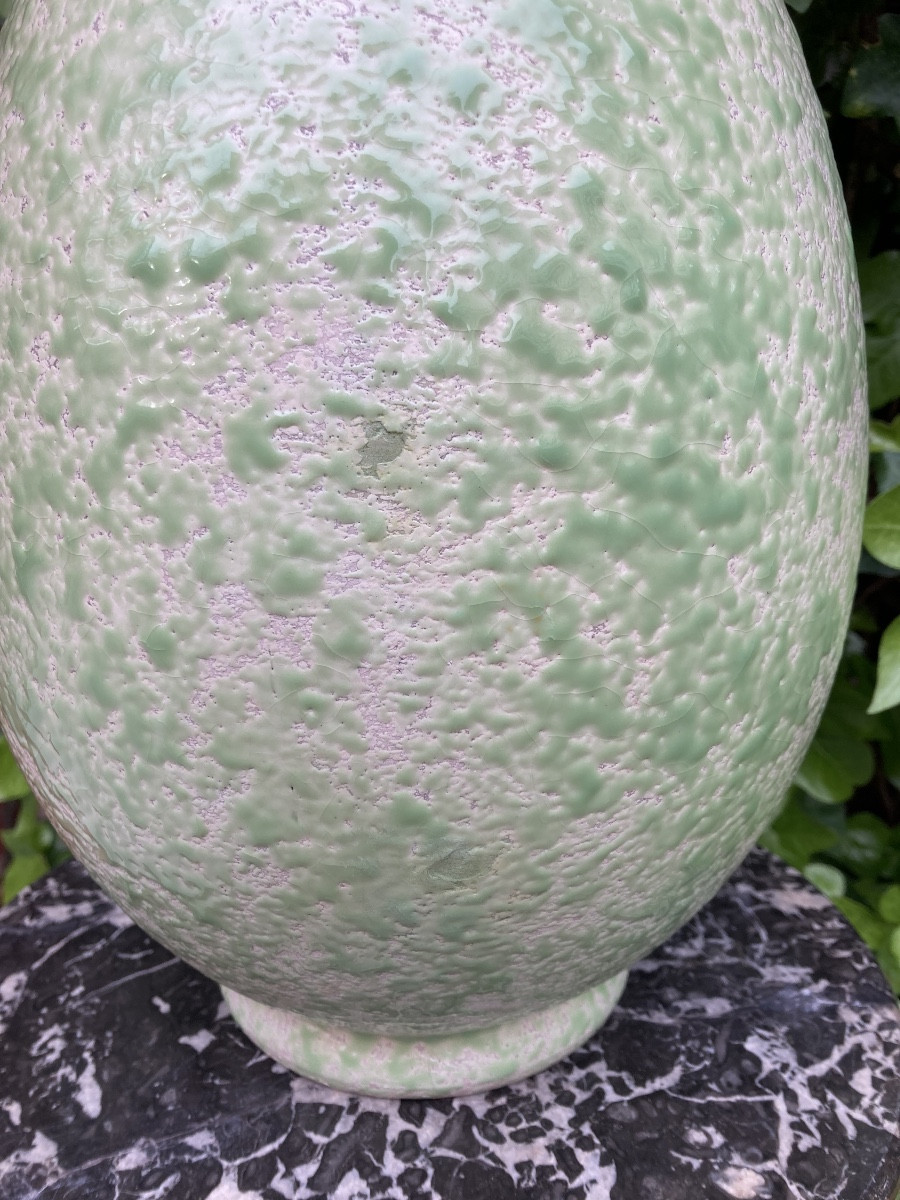 Celadon Vase Massier-photo-4