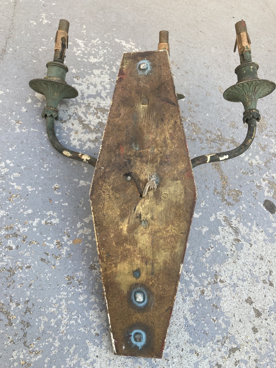 Pair Of Directoire Sconces-photo-2