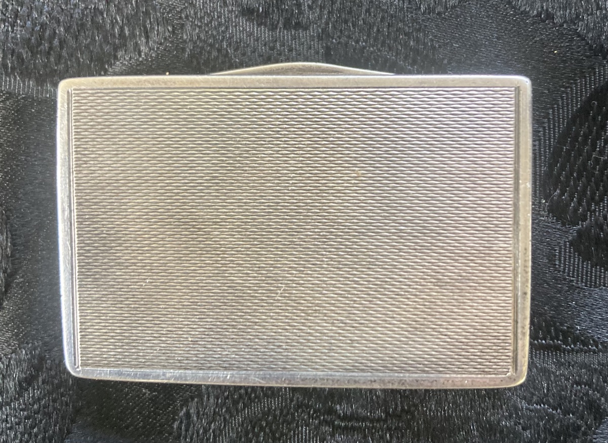 Petite boîte argent avec sa cuillère -photo-3