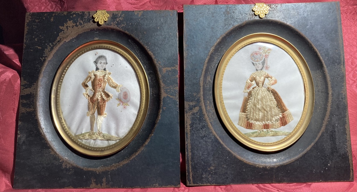 Couple d’habillés XVIIIème