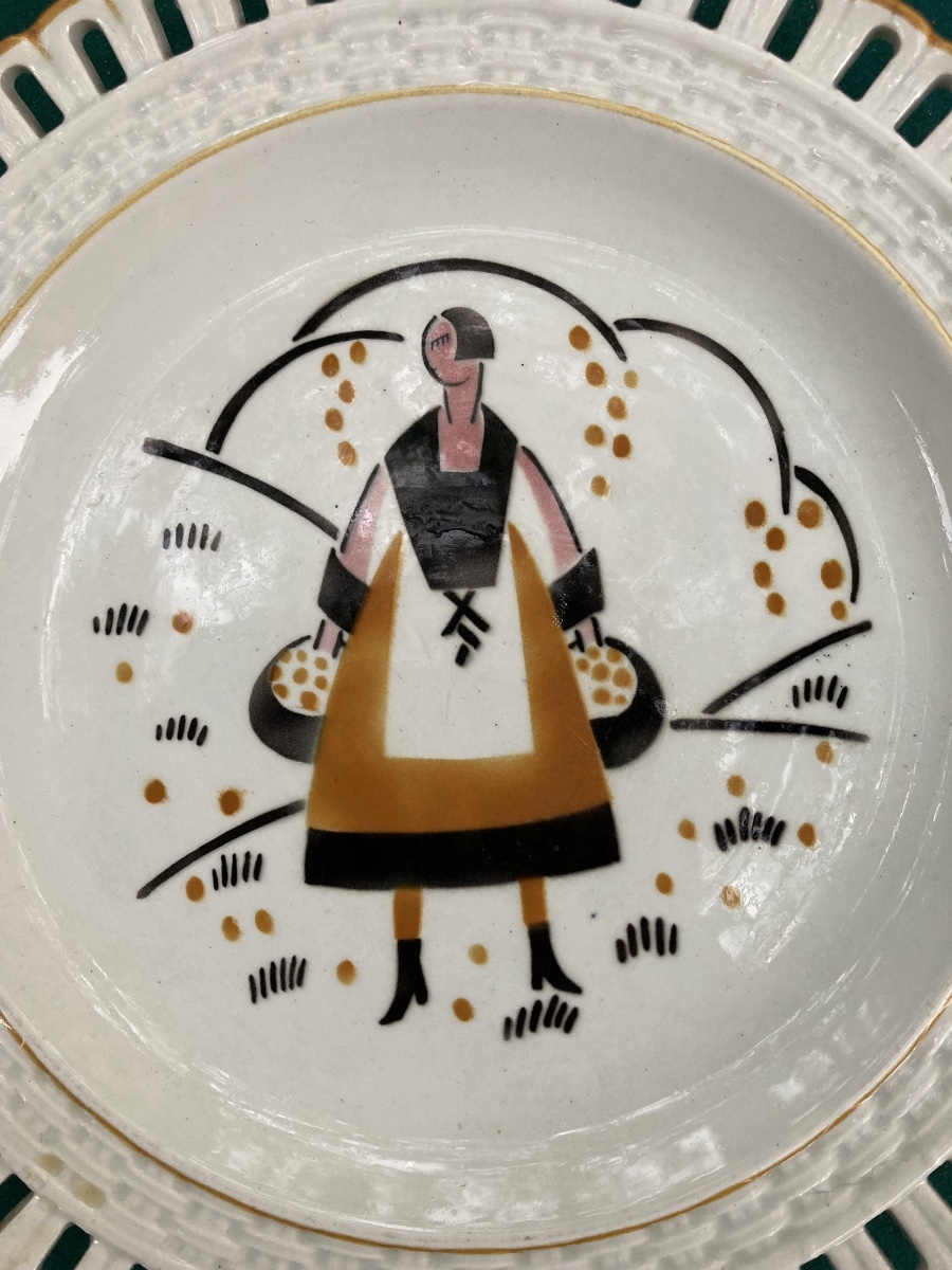Assiette Art Deco-photo-2