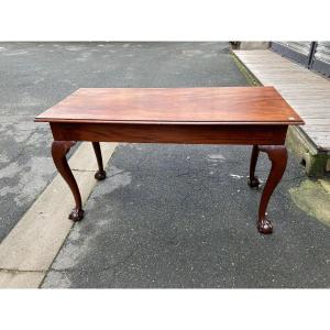 English Mahogany Console