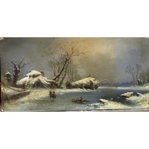 Village Under The Snow