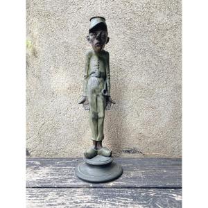 Large Troufion Candlestick