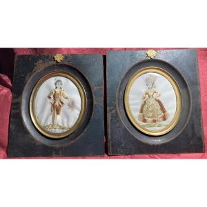 Pair Of 18th-century Formal Dresses
