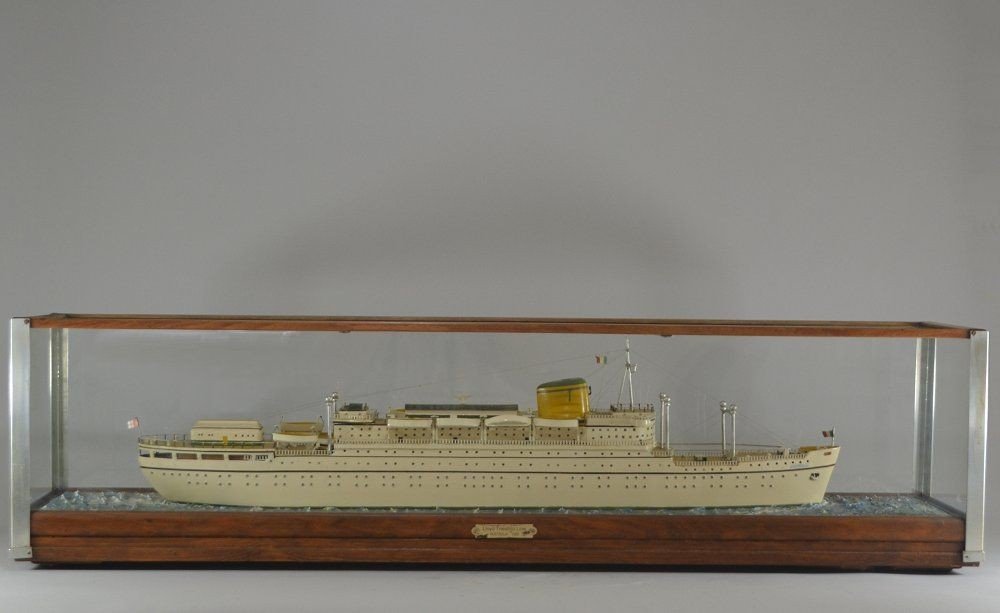 Modèle De Navire "australia" De La Compagnie Lloyd Triestino-photo-7