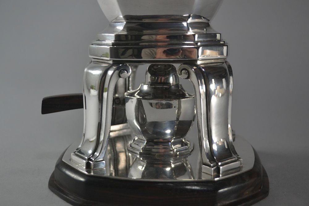Silver Plated Art Deco 1925 Samovar-photo-5