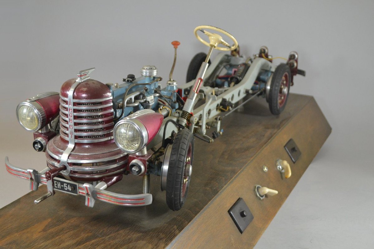 Hohm Driving School Instructional Cut-away Model Car-photo-3