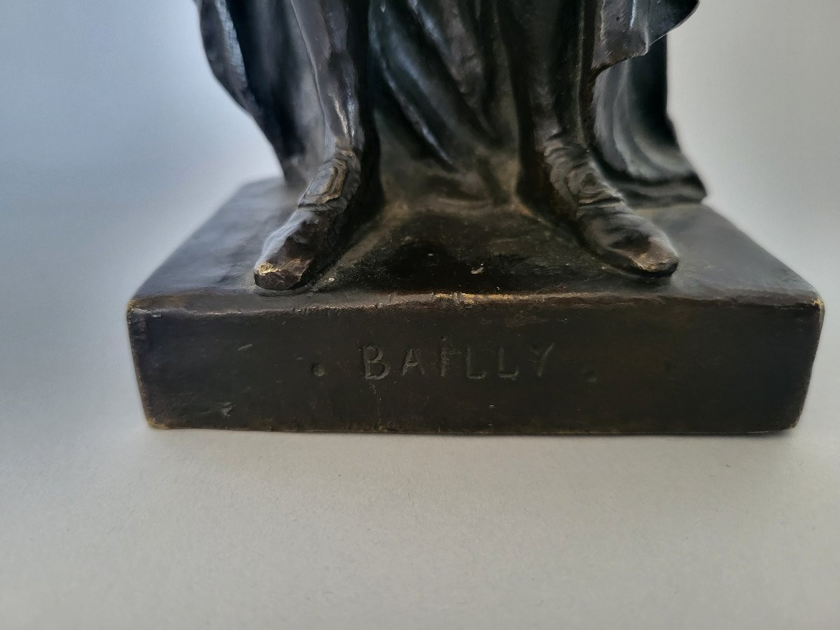 Sculpture en bronze, Bailly maire de Paris, Marchand au supplice-photo-3