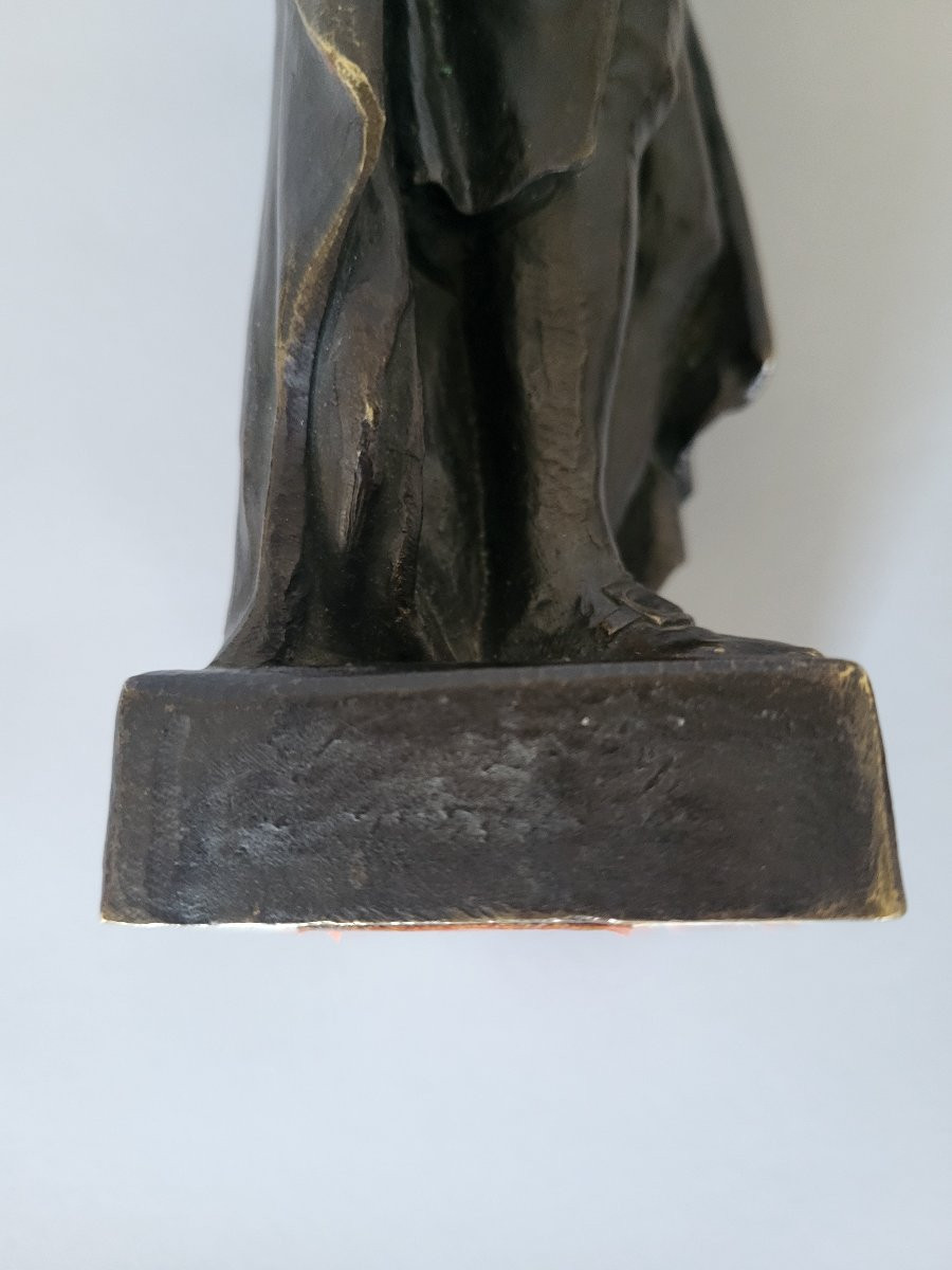 Sculpture en bronze, Bailly maire de Paris, Marchand au supplice-photo-6