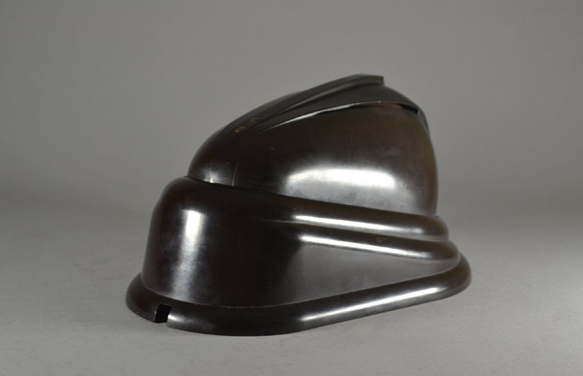 Rare Streamlined Modernist Bakelite "jumo" Lamp-photo-4