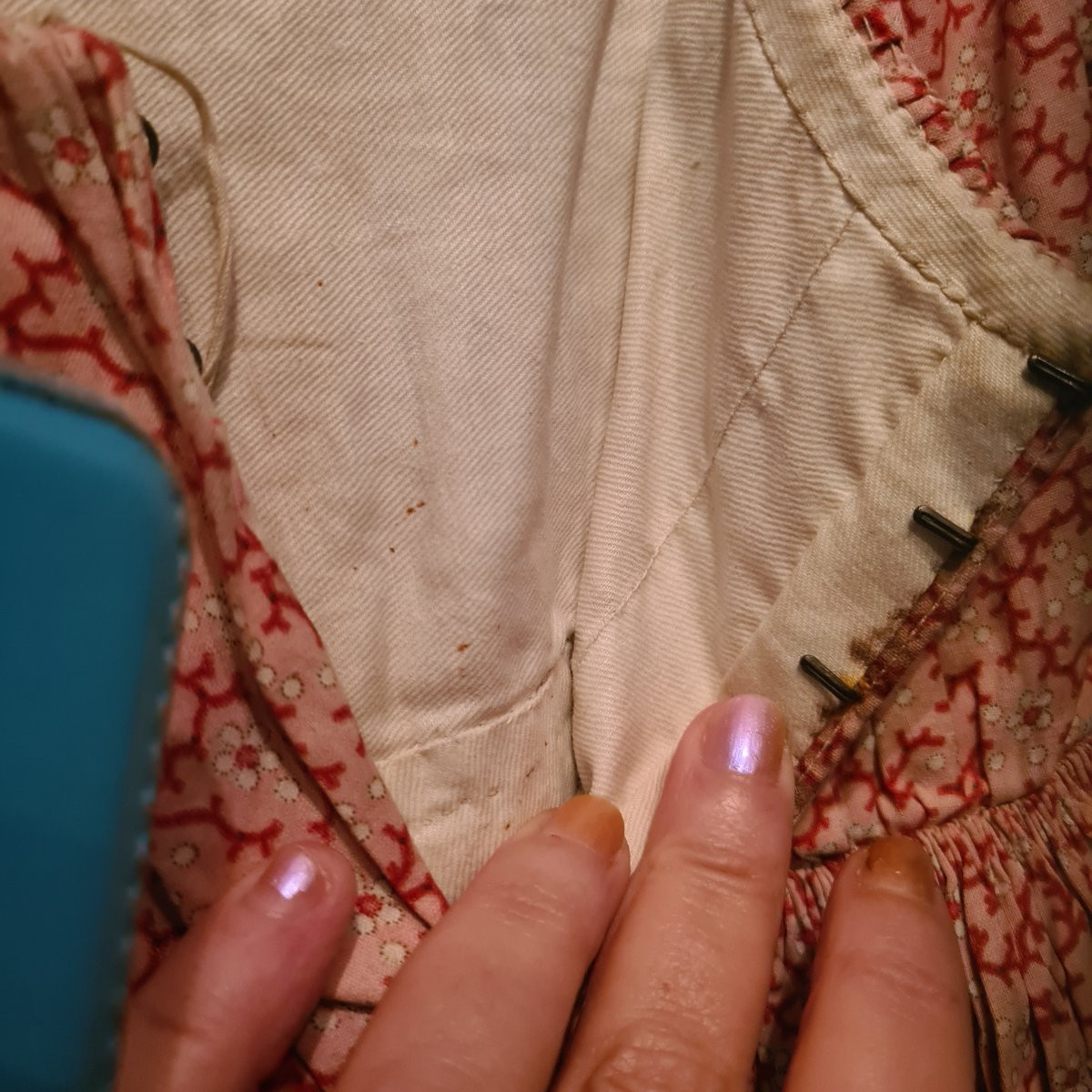 Robe di fillette provençale 1er Empire-photo-1