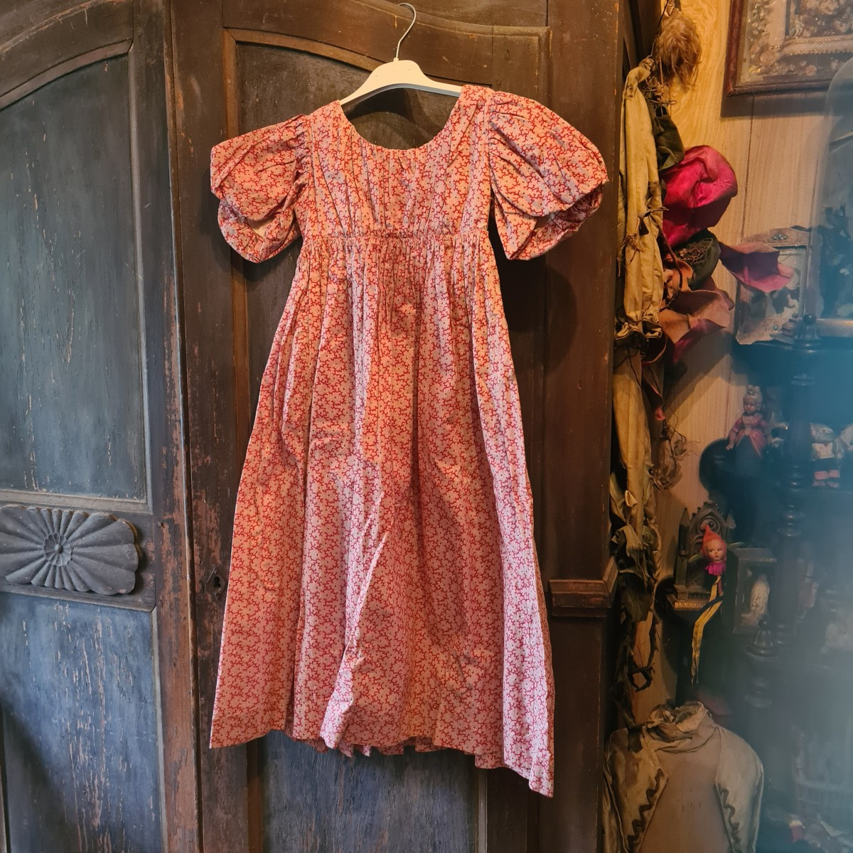 Robe di fillette provençale 1er Empire