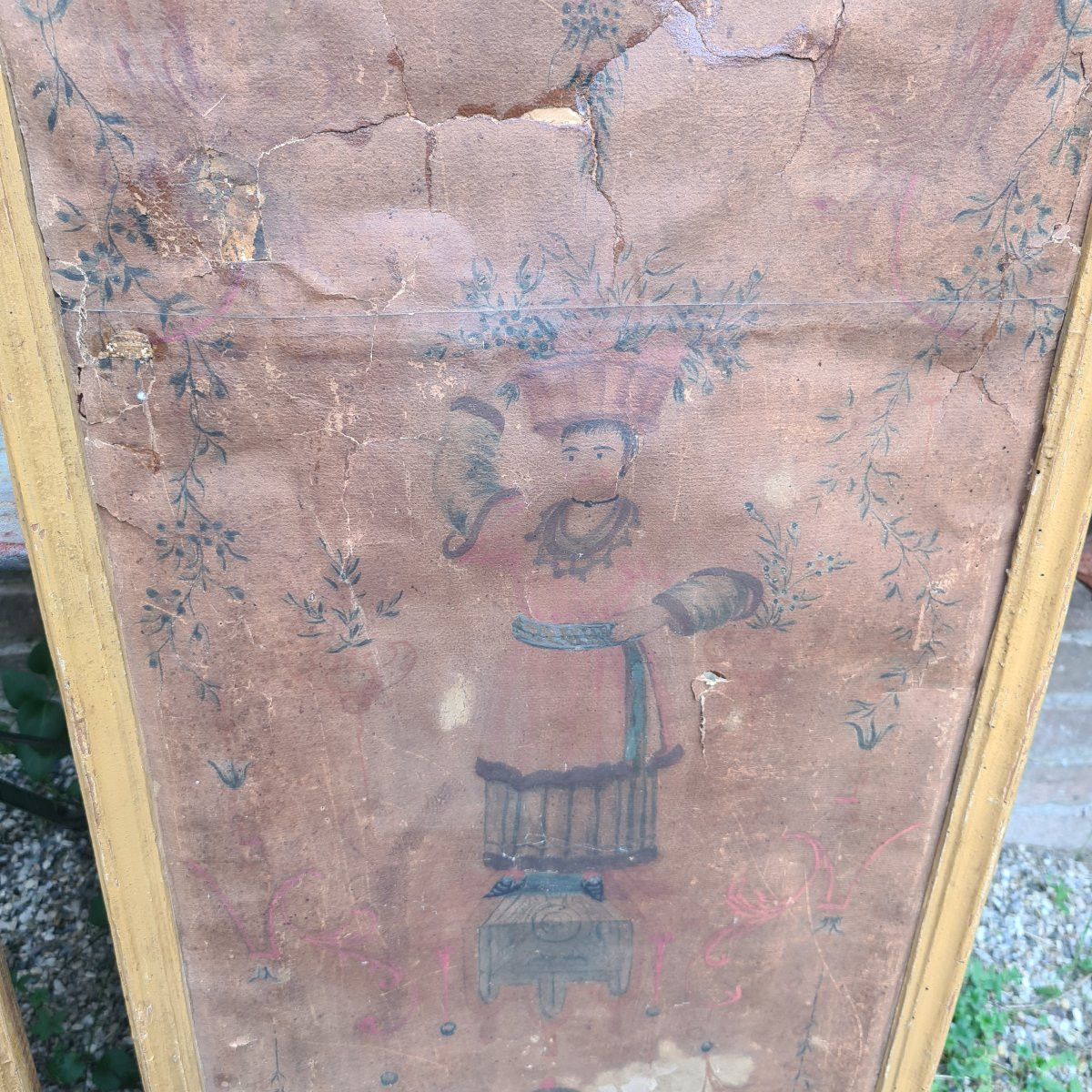 Pair Of 18th-century Chinoiserie Pannels-photo-2