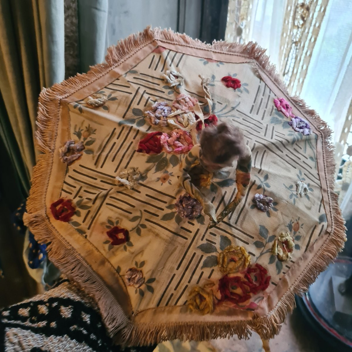 Petit parapluie de fillette avec poupée incorporée-photo-4