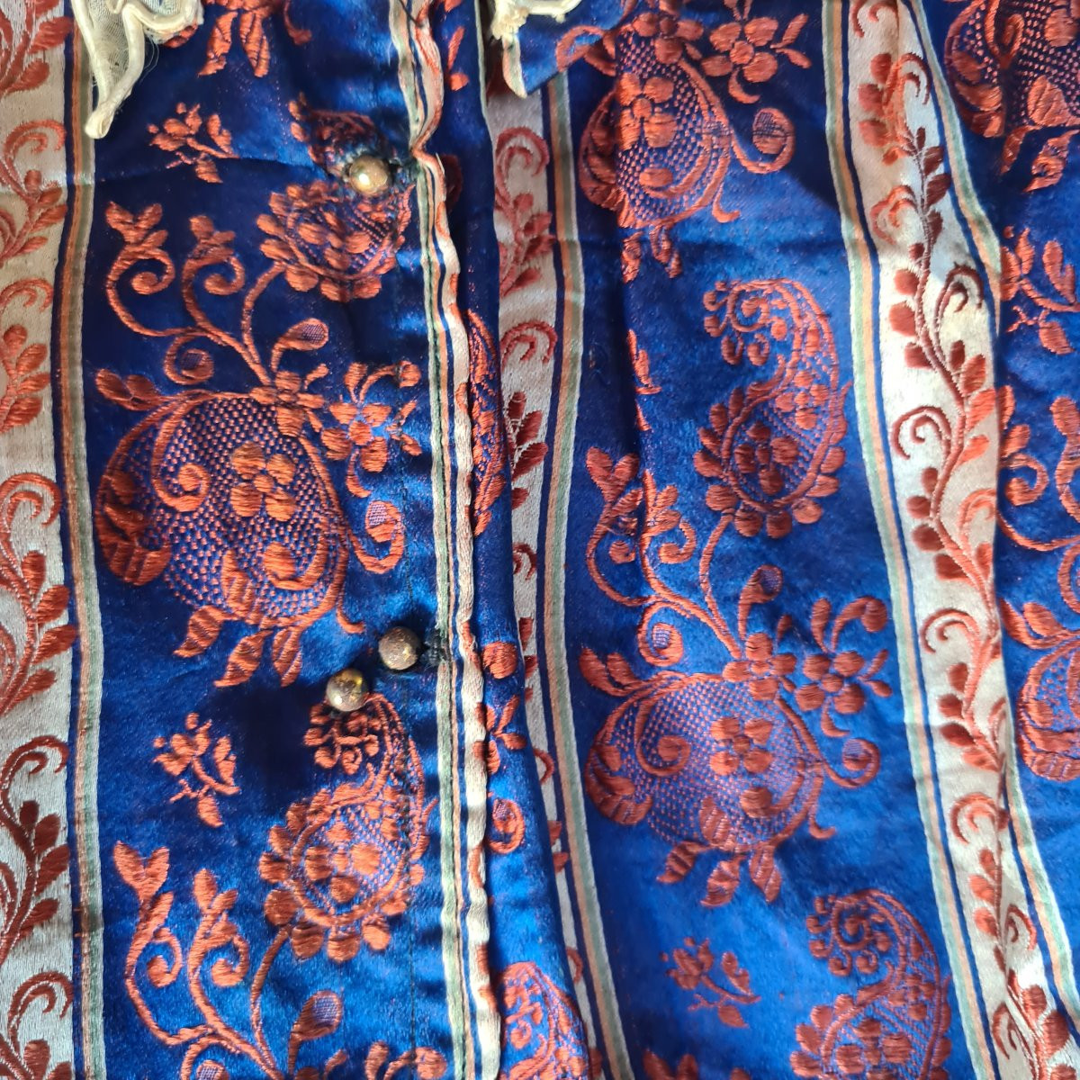 Antique Silk Bodice-photo-2