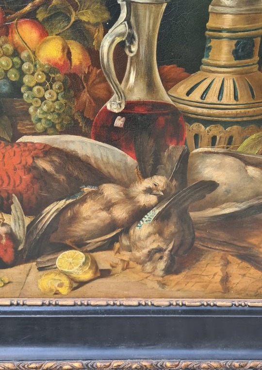 Still Life On Wood, 19th Century-photo-2