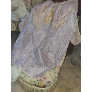 Costume  fin XIXème siècle à pois