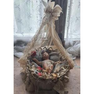 Baby Jesus In His Cradle