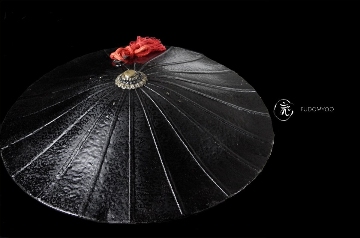 Jingasa chapeau samourai  Metal -photo-2