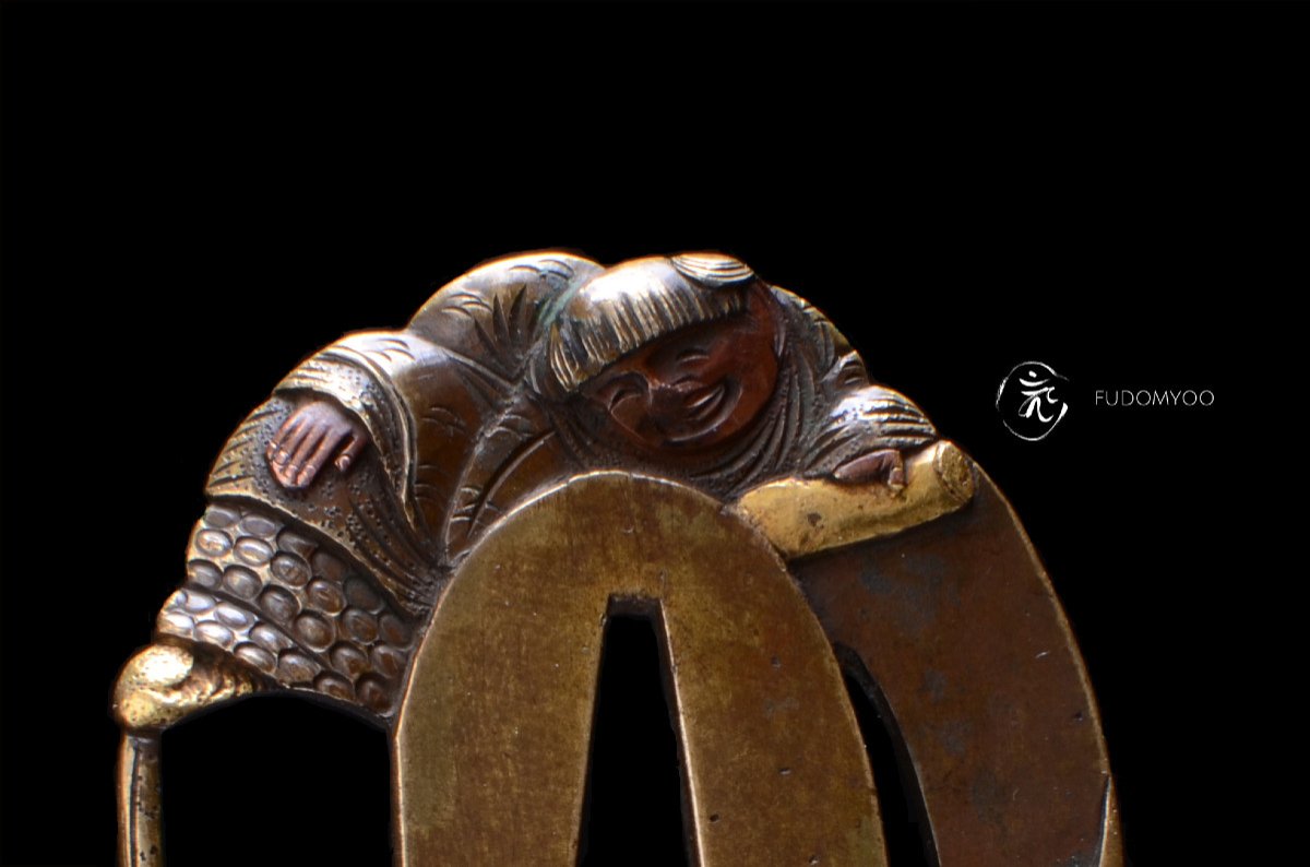 Tsuba Kimono Senin Weapon Samurai Katana Samurai Warfare