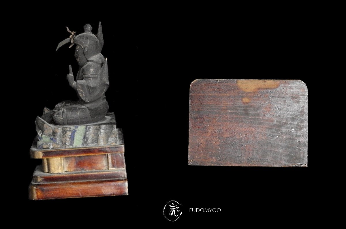 Statuette Dega Buddhism Japan Myoken -photo-4