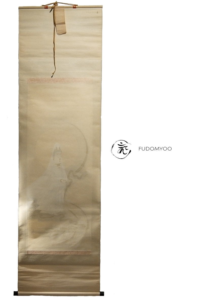 Kakemono Painting Amaterasu Goddess Japan -photo-1