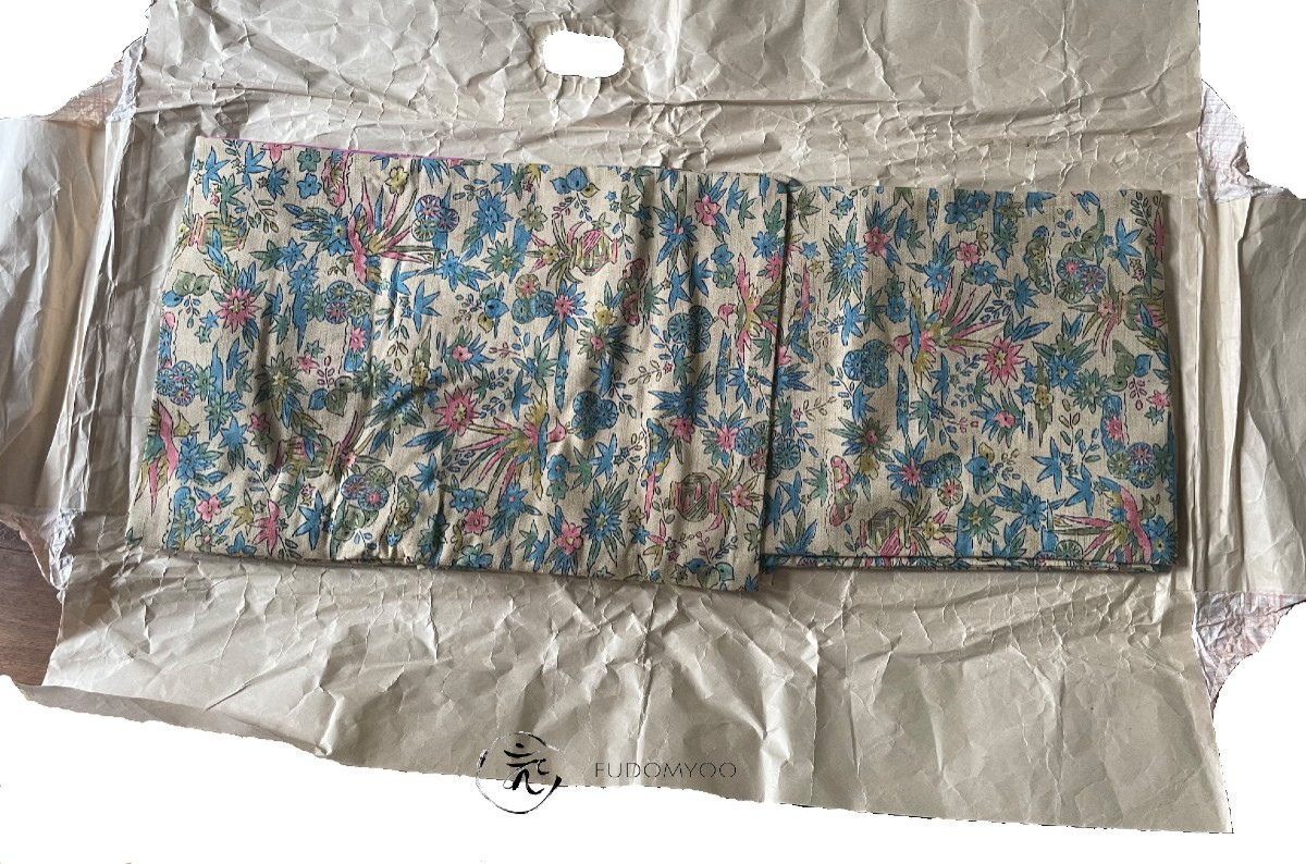 Kimono femme peint soie phenix -photo-4