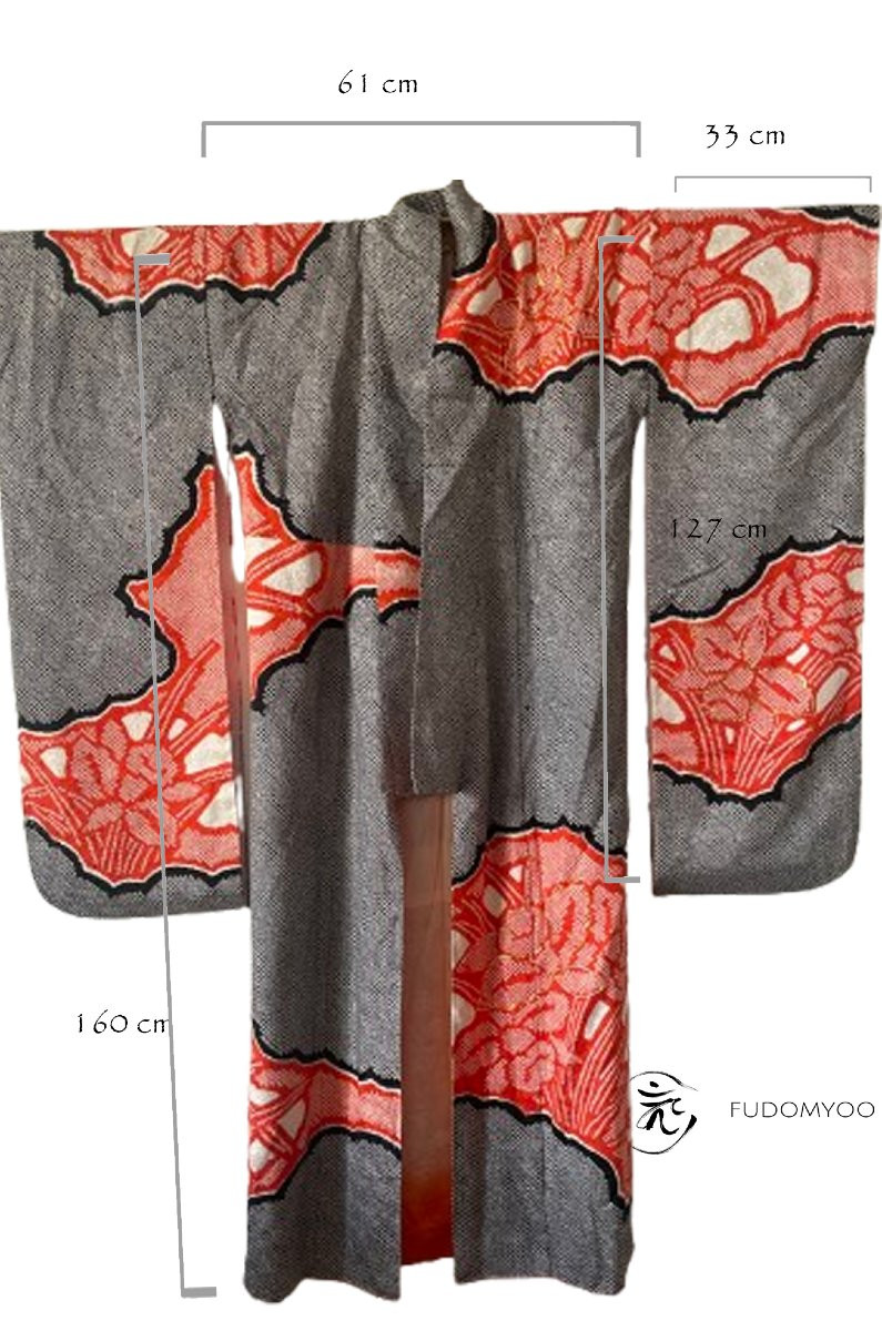 Furisode Japanese Kimono Japan Geisha -photo-3